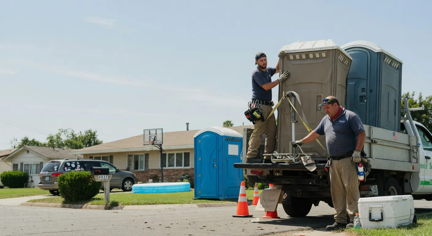 Porta Potty Rental in Leland, NC near me